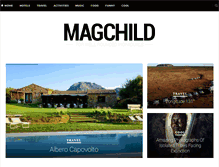 Tablet Screenshot of magchild.com